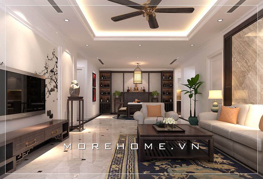 Thiết kế phòng khách tại Hà Nội